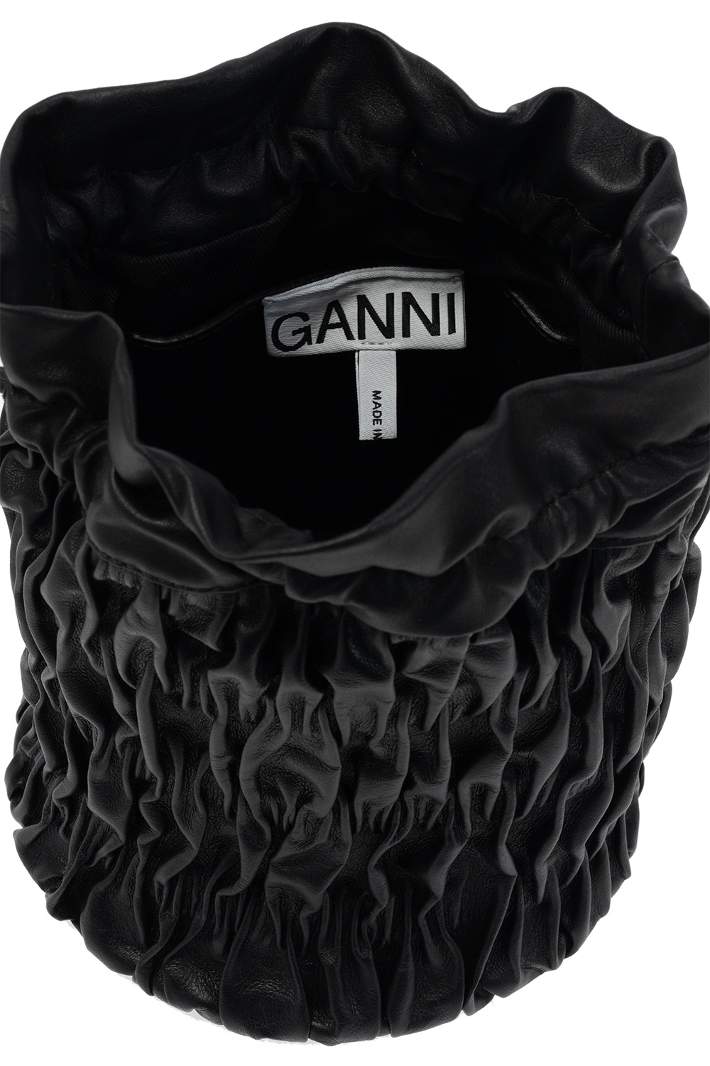 Ganni Ruched hand bag